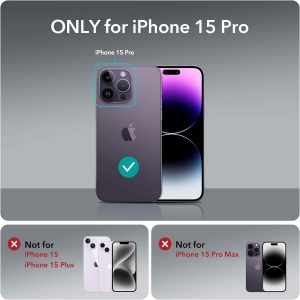 iPhone 15 Pro ESR Zero Case, Transparent Clear Case - Clear - BIS - Image 5