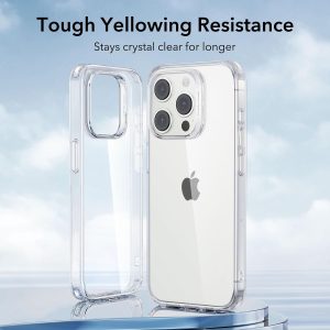 iPhone 15 Pro ESR Zero Case, Transparent Clear Case - Clear - BIS - Image 4