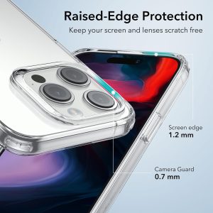 iPhone 15 Pro ESR Zero Case, Transparent Clear Case - Clear - BIS - Image 3