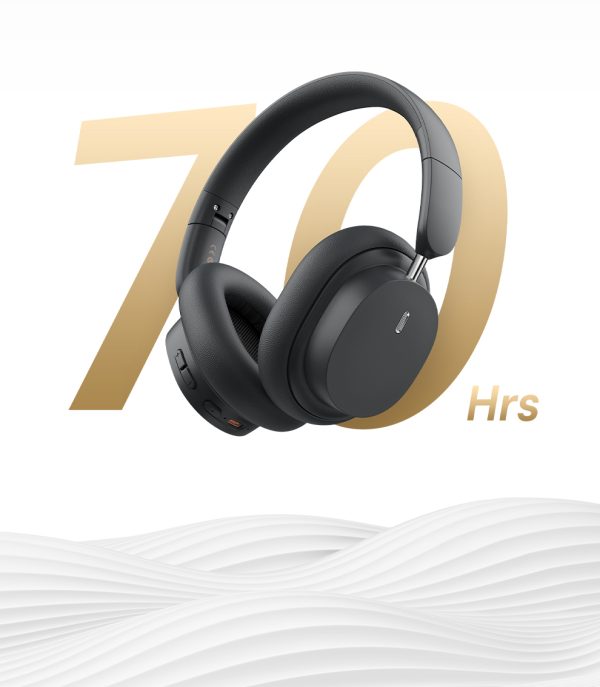 Baseus Bowie D05 Wireless Headphone - Gray - Image 2