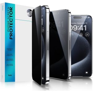 iPhone 15 Pro Privacy Glass Screen Protector