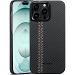 iPhone 15 Pro PITAKA MagEZ Case 4 Aramid Fiber Fusion - Rhapsody