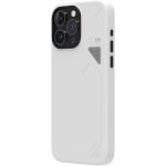 iPhone 15 Pro Max A15 Vegan Leather Case by Aulumu with Unique Cooling Window Design MagSafe Compatible - White