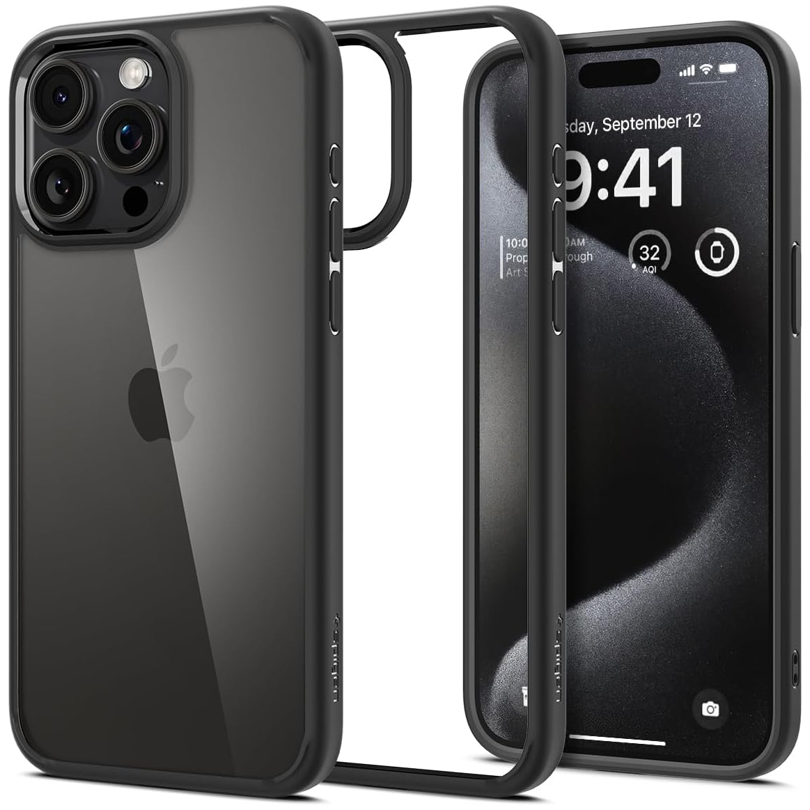 Spigen Ultra Hybrid Case Compatible with iPhone 11 - Black