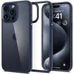 Apple iPhone 15 Pro Max Ultra Hybrid Case by Spigen - ACS06573 - Navy Blue