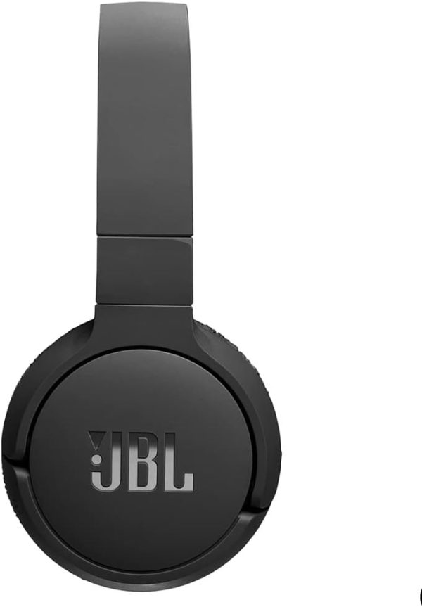 JBL Tune 670NC Wireless On-Ear Headphones with Adaptive Noise Cancelling Bluetooth Lightweight Design and 70 hours Battery Life - Black - Image 2
