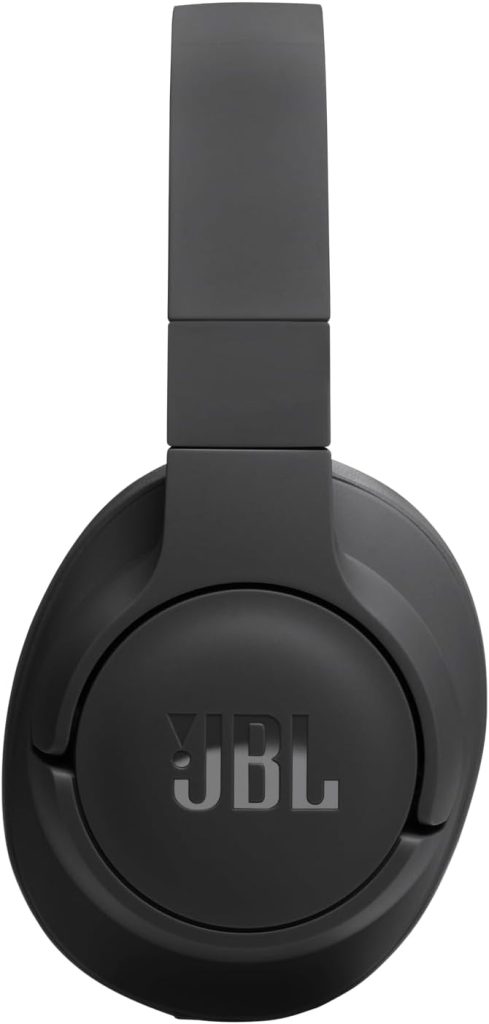 JBL Tune 720BT Wireless On-Ear Headphones Bluetooth 5.3 Hands-Free Calls Audio Cable and 76-Hour Battery Life - Black - OP - Image 6