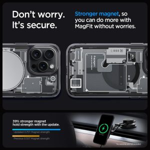 Apple iPhone 15 Pro Ultra MagFit Case by Spigen - ACS06721  - Zero One - Image 4