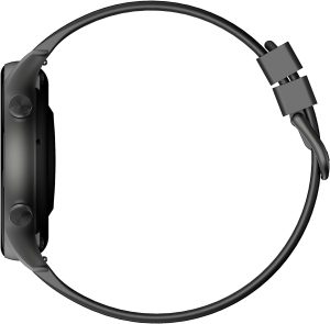 Kieslect Kr Smart Watch for Men Women(Answer/Make Calls)1.32" Semi-AMOLED Touch Screen Blood Oxygen SpO2 24/7Heart Rate Monitor 70 Sports Modes Fitness Tracker - Black - Image 2