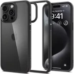 Apple iPhone 15 Pro Ultra Hybrid Case by Spigen - ACS06713 - Matte Black