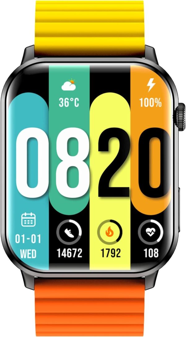 Kieslect Ks Smartwatch 1.78Inch HD AMOLED Screen Bluetooth Call Metal Body IP68 Waterproof Fashion Sport Men Women Smart Watch - Image 4