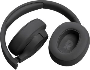 JBL Tune 720BT Wireless On-Ear Headphones Bluetooth 5.3 Hands-Free Calls Audio Cable and 76-Hour Battery Life - Black - OP - Image 3