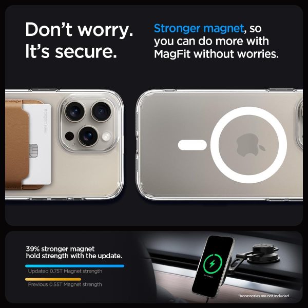 61h6RQWncFL._AC_SL1200_ Apple iPhone 15 Pro Ultra MagFit Case by Spigen - ACS06715  - White - Image 4