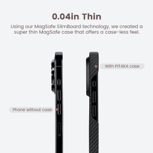 iPhone 15 Pro PITAKA MagEZ Case 4 Aramid Fiber Fusion - Rhapsody - Image 3
