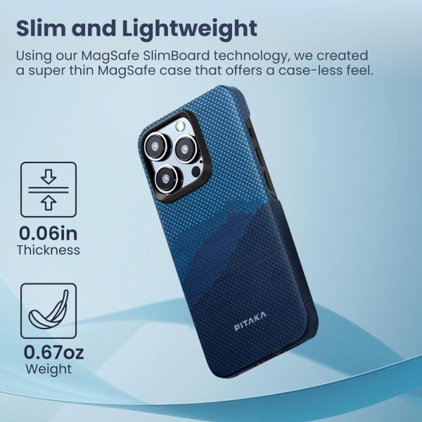 71GcjyHajxL._AC_SL1500_ iPhone 15 Pro Max PITAKA StarPeak MagEZ Case 4 made with Aramid Fiber - Over The Horizon - Image 2