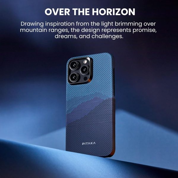71OEl9wwHGL._AC_SL1500_ iPhone 15 Pro Max PITAKA StarPeak MagEZ Case 4 made with Aramid Fiber - Over The Horizon - Image 3