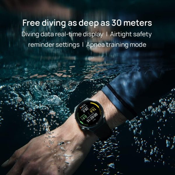 Huawei Watch GT 3 Pro 46MM Long Lasting Battery Up to 2 Weeks - Black - Image 7