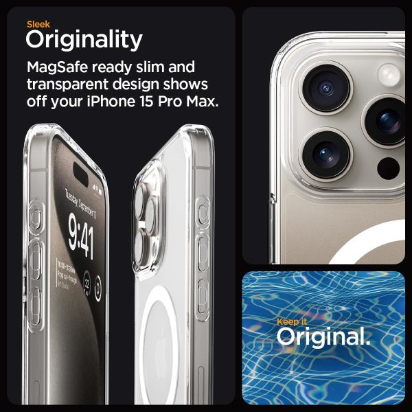 71+uAZoWBDL._AC_SL1200_ Apple iPhone 15 Pro Ultra MagFit Case by Spigen - ACS06715  - White - Image 5