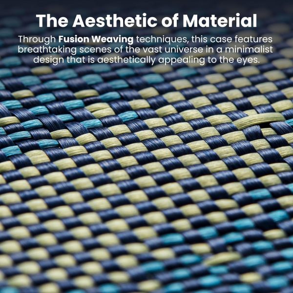 iPhone 15 Pro Max PITAKA StarPeak MagEZ Case 4 made with Aramid Fiber - Milky Way Galaxy - Image 8