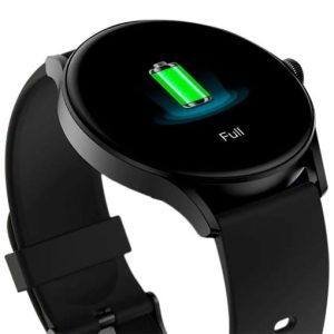 Imilab Imiki TG1 Smart Bluetooth Calling Watch by Xiaomi with Magnetic Strap Global with Extra Silicone Strap – Black - Image 2