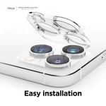 iPhone 14 Pro Max / 14 Pro Camera Lens Protector by elago  - Clear - Image 3