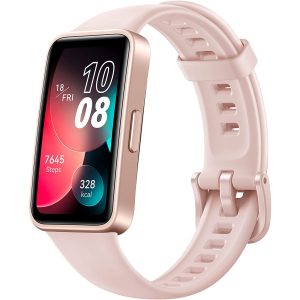 HUAWEI Band 8 Smart Band Ultra-thin Design Scientific Sleeping Tracking 2-week battery life Compatible with Android & iOS 24/7 Health Management – Pink