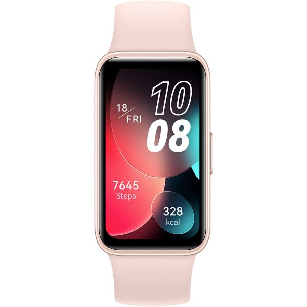 HUAWEI Band 8 Smart Band Ultra-thin Design Scientific Sleeping Tracking 2-week battery life Compatible with Android & iOS 24/7 Health Management – Pink - Image 3