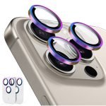 iPhone 15 Pro Max / 15 Pro Armorite Camera Lens Protector by ESR - Chromatic also for iPhone 14 Pro Max / iPhone 14 Pro - BIS