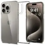 Apple iPhone 15 Pro Airskin Hybrid Case by Spigen - ACS06697 - Clear