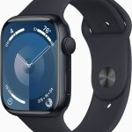 Apple Watch Series 9 45mm GPS Midnight Aluminum Case with Midnight Sport Band