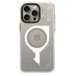 iPhone 15 Pro Case A15 Crystal Clear Case Reduced Yellowing by Aulumu Unique Cooling Window Design MagSafe Compatible - Clear