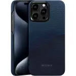 iPhone 15 Pro PITAKA StarPeak MagEZ Case 4 made with Aramid Fiber - Over The Horizon