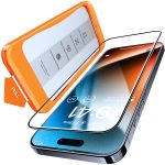 iPhone 15 Pro Install Master Tempered Glass Protector by Torras with Application Kit - 1 PACK - Image 3