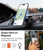 iPhone 15 Pro Torras OriginFit Magsafe Series Thin Case - Titanium Grey - Image 2