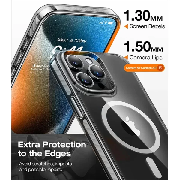 Buy-Torras-Sparka-Cover-for-iPhone-15-Pro-Max-in-Pakistan-at-Dab-Lew-Tech-2 iPhone 15 Pro Max Torras Sparka Mag Series Magsafe Case - Black - Image 3