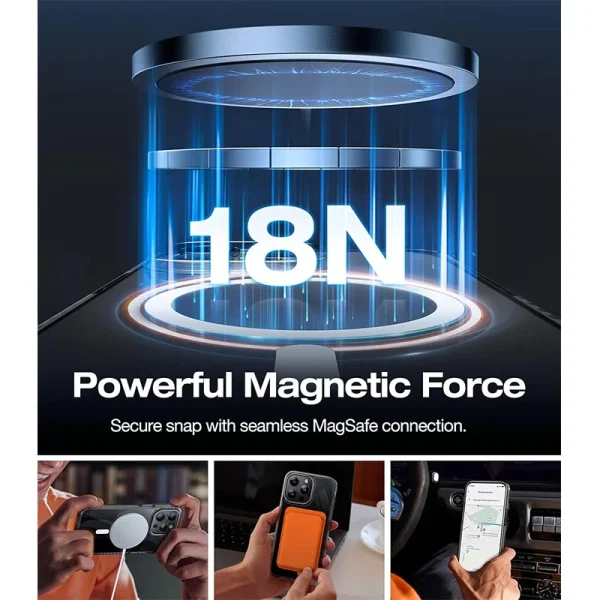 Buy-Torras-Sparka-Cover-for-iPhone-15-Pro-Max-in-Pakistan-at-Dab-Lew-Tech-4 iPhone 15 Pro Max Torras Sparka Mag Series Magsafe Case - Black - Image 5