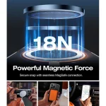 iPhone 15 Pro Torras Sparka Mag Series Magsafe Case - Clear - Image 2