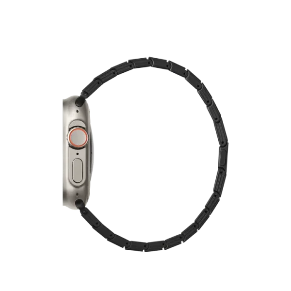 PITAKA Band for Apple Watch Ultra 49 mm / Apple Watch 45 mm / 44 mm / 42 mm Dreamland ChromaCarbon  - Stairs - Image 4