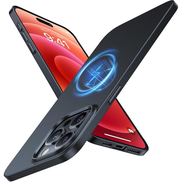 iphone 15 pro iphone 15 pro max originfit magsafe case black torras iPhone 15 pro max originfit magsafe case by torras black