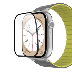 JCPal iClara Screen Protector for Apple Watch 45mm with EasyOn Installer - 2 Packs - JCP4189