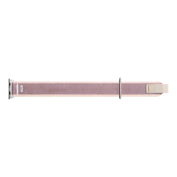 1 JCPal FlexLoop Apple Watch Band for 49 / 46 / 45 / 44 / 42 mm - Pink Pinstripe - JCP4339 - Image 4