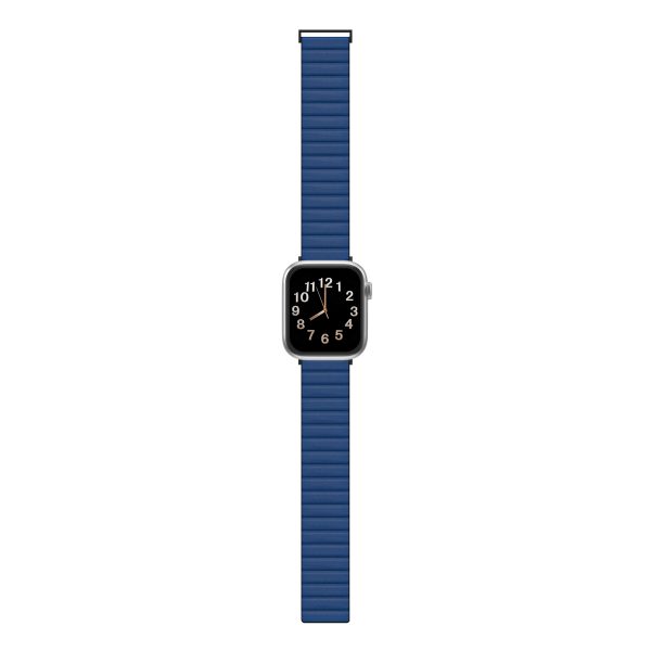 1 JCPal FlexDuo Apple Watch Band for 49  / 45 / 44 / 42 mm - Black / Navy Blue - JCP6316 - Image 3