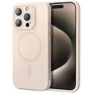 15 pro max esr magsafe case cloud tan color best price in Pakistan