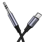UGREEN Round USB-C Audio Cable 3.5mm M/M Aluminum Shell 1m 30633
