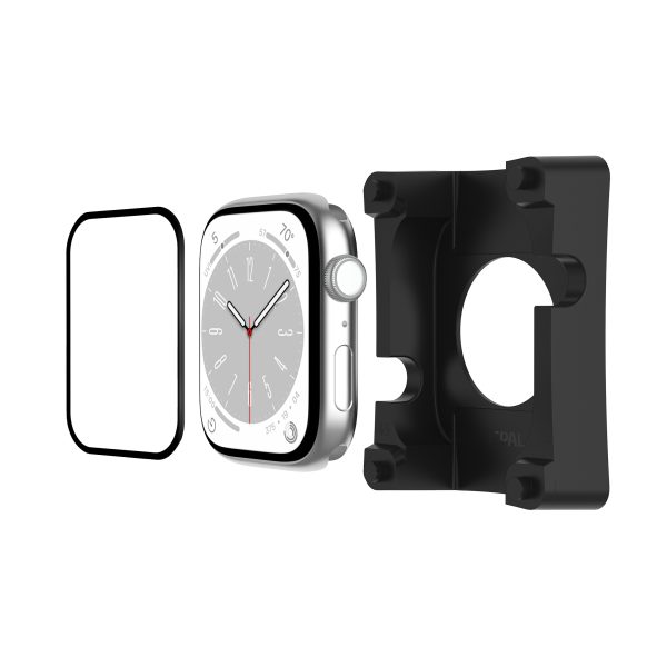 JCPal iClara Screen Protector for Apple Watch 45mm with EasyOn Installer - 2 Packs - JCP4189 - Image 4