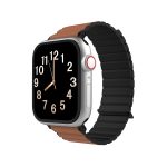 JCPal FlexDuo Apple Watch Band for 49 / 45 / 44 / 42 mm - Black / Brown - JCP6320