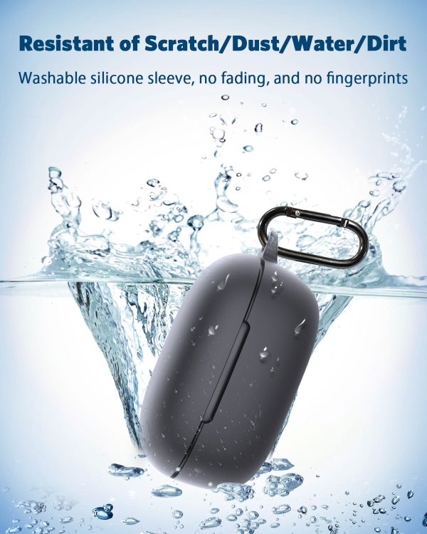 Protective Case Cover For EarFun Air Pro 3 - Black - Image 4