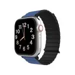 JCPal FlexDuo Apple Watch Band for 49  / 45 / 44 / 42 mm - Black / Navy Blue - JCP6316