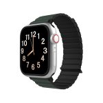 JCPal FlexDuo Apple Watch Band for 49 / 45 / 44 / 42 mm - Black / Midnight Green - JCP6318