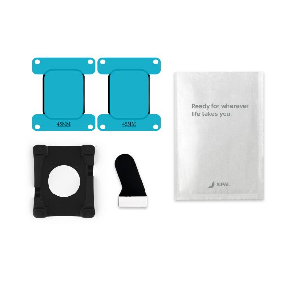 JCPal iClara Screen Protector for Apple Watch 45mm with EasyOn Installer - 2 Packs - JCP4189 - Image 3